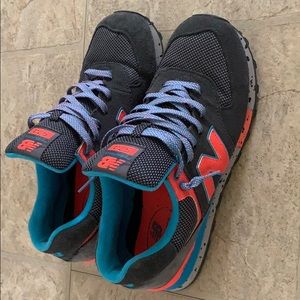 Grey Suede New Balance 574s